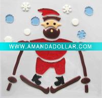 Wholesale Christmas TPR window gel sticker