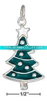 Wholesale 2011 silver plated New Christmas tree Pendant charm