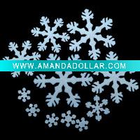 Wholesale glitter snowflake and Paper snowflake