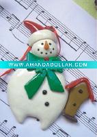Wholesale snowman christmas hanging decoration