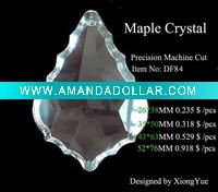 Wholesale Xmas Tree Decoration Maple crystal