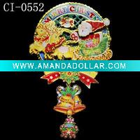 Wholesale santa christmas window sticker