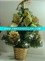 30cm Artificial fruit decorations Mini Christmas Tree