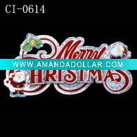 christmas window sticker