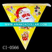 Santa christmas window sticker