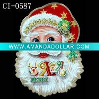 Santa christmas window sticker