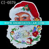 Santa christmas window sticker