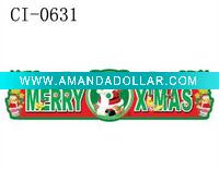 santa christmas window sticker