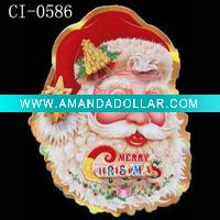 Wholesale Santa christmas window sticker
