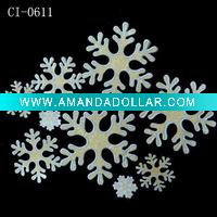Wholesale snowflake christmas window sticker