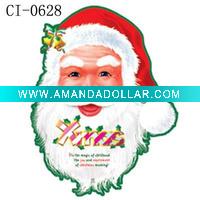 Wholesale santa christmas window sticker