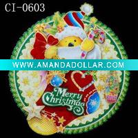 Wholesale santa christmas window sticker