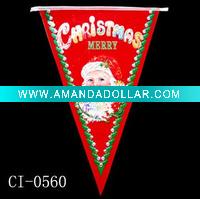 Wholesale christmas banner window sticker