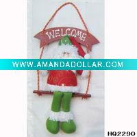 Christmas hanging christmas tree decoration santa