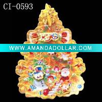 Wholesale christmas tree window sticker
