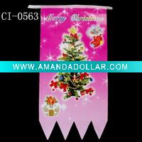 Wholesale christmas banner window sticker