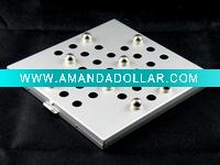 Wholesale Alloy Aluminum Diamond Chess set Single Game