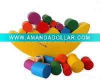 Wholesale Wood Coloful building blocks
