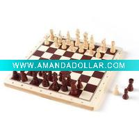 wooden chess