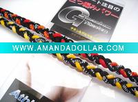 Three-Ropes Braided necklace,tornado necklaces,Germanium&Titanium necklace