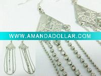 Wholesale fashion chandelier gold earrings