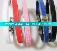 Popular silicone bracelet with magnets