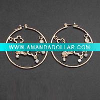 promotion 2011 alloy hoop earring (hot)