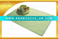 Wholesale 100%Polyester solid dye placemat with table cloth