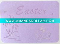 Easter table decoration felt coasters and placemats