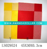 Wholesale Craft art easter decoration felt laser table placemat