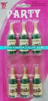 Bottle Shape Holiday Candle