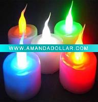 Wholesale LED candle/Aroma candle/Change Color candle