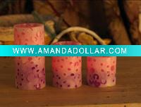 Wholesale Paraffin wax LED Timing candle