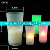 Wholesale LED flashing Light up Colorful changes Candle