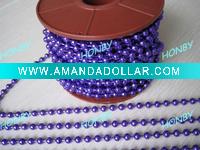 Wholesale Exquisite Metal Bead Chain For Christmas Decoration