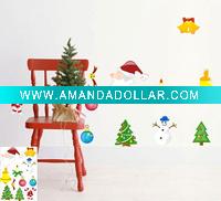 Wholesale christmas sticker/festival sticker/decoration sticker
