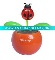 Wholesale solar animal flower ladybug
