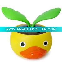 big solar flower --- solar flower pot