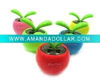 middle solar flower --- solar flower pot