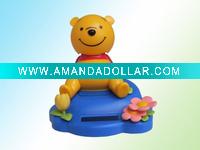 Wholesale flip flap solar flower toys