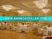 Wholesale poly and cotton chair cover