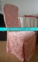 Wholesale leafs damask chair cover
