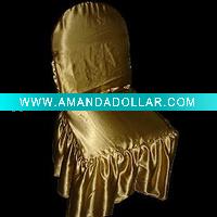 Wholesale satin Chair Cover