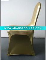 Wholesale Cheap Gold Spandex Chair Covers