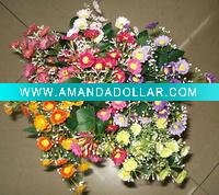Artificial silk flower