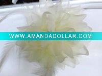 Wholesale feather silk flower FLW0030