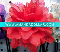 Wholesale 2011 Fashion Ladies' Silk Flower Headband With Stone