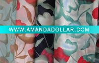 Wholesale 50G/M SILK CHIFFON PRINT SMALL RED FLOWER