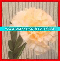 silk flower head