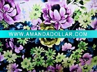 variours flowers silk